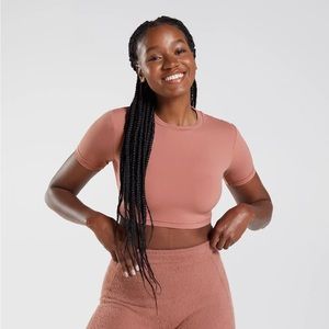 Whitney Simmons x Gymshark v5 | Crop Top | Canyon Red